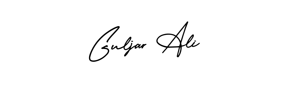 AmerikaSignatureDemo-Regular is a professional signature style that is perfect for those who want to add a touch of class to their signature. It is also a great choice for those who want to make their signature more unique. Get Guljar Ali name to fancy signature for free. Guljar Ali signature style 3 images and pictures png