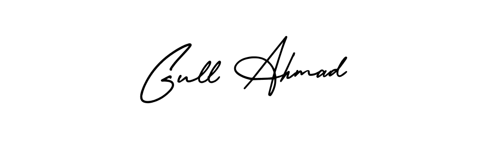 Make a short Gull Ahmad signature style. Manage your documents anywhere anytime using AmerikaSignatureDemo-Regular. Create and add eSignatures, submit forms, share and send files easily. Gull Ahmad signature style 3 images and pictures png