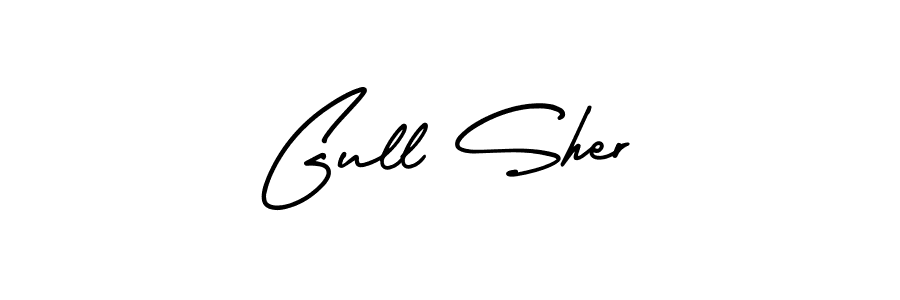 Similarly AmerikaSignatureDemo-Regular is the best handwritten signature design. Signature creator online .You can use it as an online autograph creator for name Gull Sher. Gull Sher signature style 3 images and pictures png