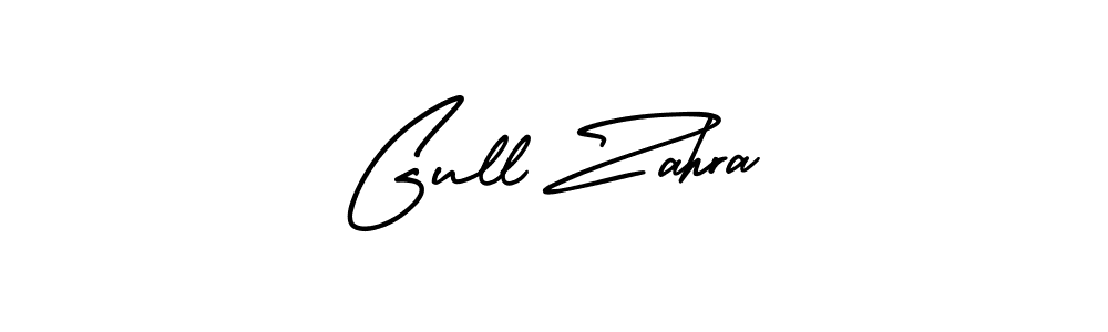 Create a beautiful signature design for name Gull Zahra. With this signature (AmerikaSignatureDemo-Regular) fonts, you can make a handwritten signature for free. Gull Zahra signature style 3 images and pictures png