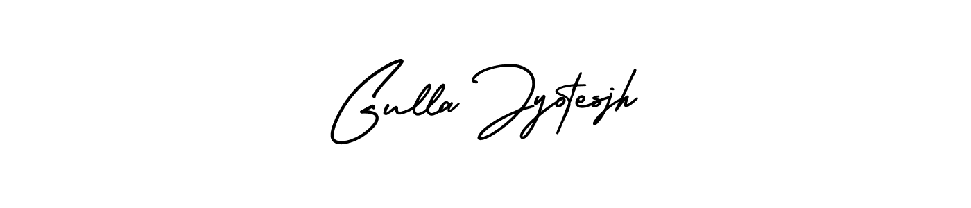 Also You can easily find your signature by using the search form. We will create Gulla Jyotesjh name handwritten signature images for you free of cost using AmerikaSignatureDemo-Regular sign style. Gulla Jyotesjh signature style 3 images and pictures png