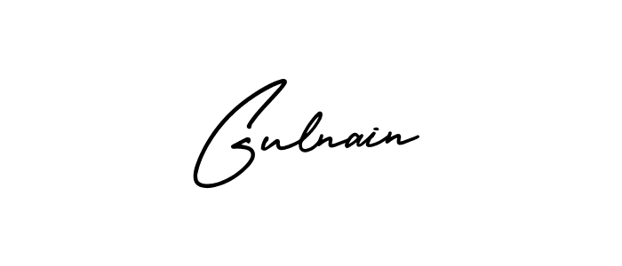 Make a beautiful signature design for name Gulnain. Use this online signature maker to create a handwritten signature for free. Gulnain signature style 3 images and pictures png