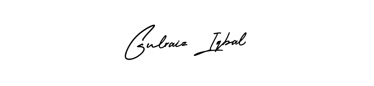 Gulraiz Iqbal stylish signature style. Best Handwritten Sign (AmerikaSignatureDemo-Regular) for my name. Handwritten Signature Collection Ideas for my name Gulraiz Iqbal. Gulraiz Iqbal signature style 3 images and pictures png