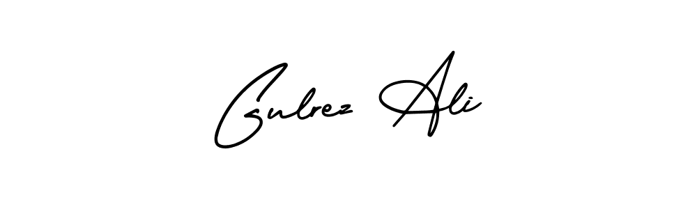Check out images of Autograph of Gulrez Ali name. Actor Gulrez Ali Signature Style. AmerikaSignatureDemo-Regular is a professional sign style online. Gulrez Ali signature style 3 images and pictures png