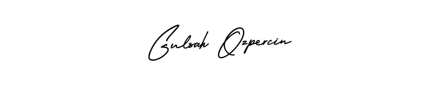 Create a beautiful signature design for name Gulsah Ozpercin. With this signature (AmerikaSignatureDemo-Regular) fonts, you can make a handwritten signature for free. Gulsah Ozpercin signature style 3 images and pictures png
