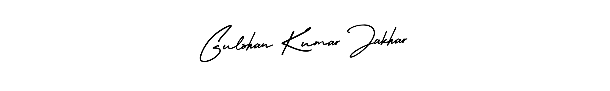 Make a beautiful signature design for name Gulshan Kumar Jakhar. With this signature (AmerikaSignatureDemo-Regular) style, you can create a handwritten signature for free. Gulshan Kumar Jakhar signature style 3 images and pictures png