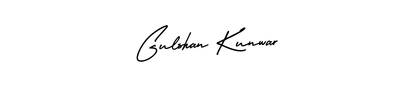 AmerikaSignatureDemo-Regular is a professional signature style that is perfect for those who want to add a touch of class to their signature. It is also a great choice for those who want to make their signature more unique. Get Gulshan Kunwar name to fancy signature for free. Gulshan Kunwar signature style 3 images and pictures png