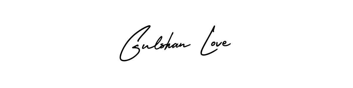 How to make Gulshan Love signature? AmerikaSignatureDemo-Regular is a professional autograph style. Create handwritten signature for Gulshan Love name. Gulshan Love signature style 3 images and pictures png