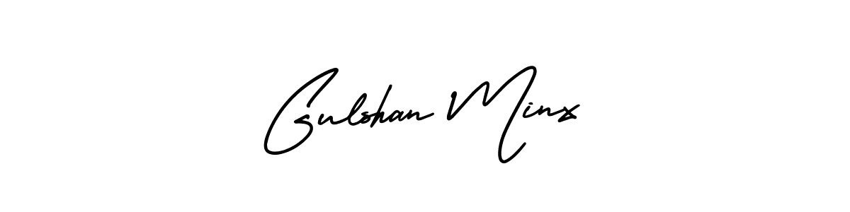 Make a beautiful signature design for name Gulshan Minx. Use this online signature maker to create a handwritten signature for free. Gulshan Minx signature style 3 images and pictures png