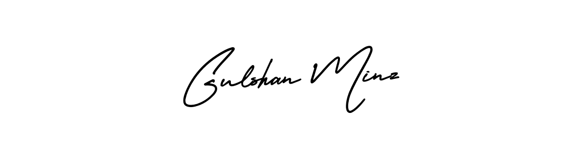 AmerikaSignatureDemo-Regular is a professional signature style that is perfect for those who want to add a touch of class to their signature. It is also a great choice for those who want to make their signature more unique. Get Gulshan Minz name to fancy signature for free. Gulshan Minz signature style 3 images and pictures png
