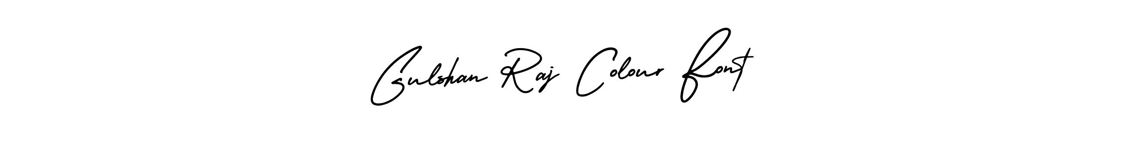 Similarly AmerikaSignatureDemo-Regular is the best handwritten signature design. Signature creator online .You can use it as an online autograph creator for name Gulshan Raj Colour Font. Gulshan Raj Colour Font signature style 3 images and pictures png