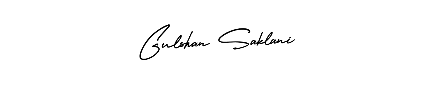Create a beautiful signature design for name Gulshan Saklani. With this signature (AmerikaSignatureDemo-Regular) fonts, you can make a handwritten signature for free. Gulshan Saklani signature style 3 images and pictures png