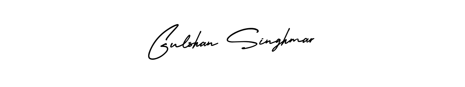 Similarly AmerikaSignatureDemo-Regular is the best handwritten signature design. Signature creator online .You can use it as an online autograph creator for name Gulshan Singhmar. Gulshan Singhmar signature style 3 images and pictures png