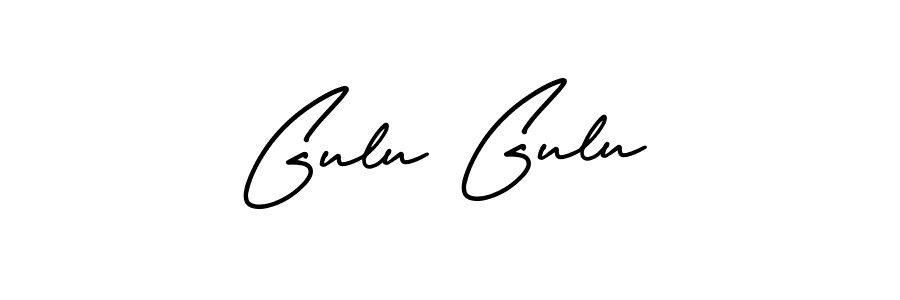 Also You can easily find your signature by using the search form. We will create Gulu Gulu name handwritten signature images for you free of cost using AmerikaSignatureDemo-Regular sign style. Gulu Gulu signature style 3 images and pictures png