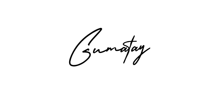 How to Draw Gumatay signature style? AmerikaSignatureDemo-Regular is a latest design signature styles for name Gumatay. Gumatay signature style 3 images and pictures png