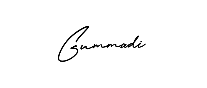 This is the best signature style for the Gummadi name. Also you like these signature font (AmerikaSignatureDemo-Regular). Mix name signature. Gummadi signature style 3 images and pictures png