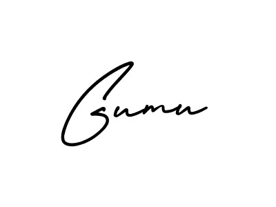 How to Draw Gumu signature style? AmerikaSignatureDemo-Regular is a latest design signature styles for name Gumu. Gumu signature style 3 images and pictures png