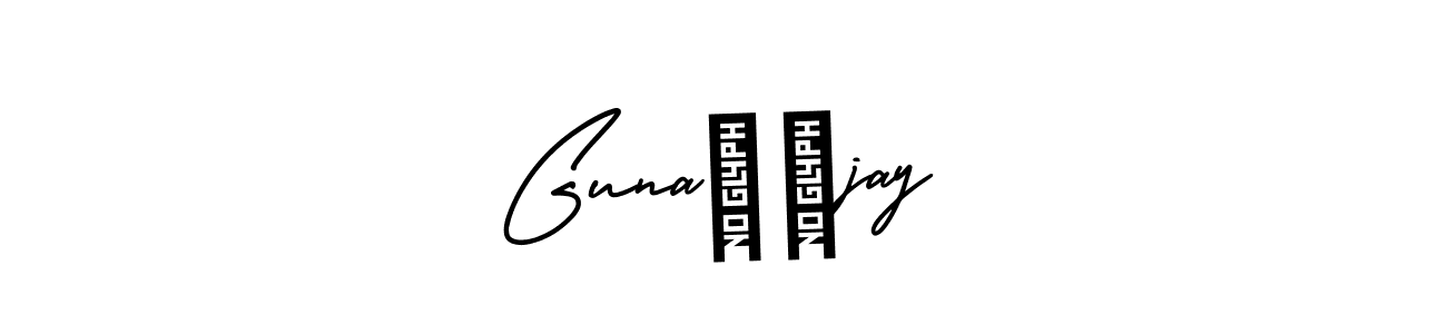 Create a beautiful signature design for name Guna❤️jay. With this signature (AmerikaSignatureDemo-Regular) fonts, you can make a handwritten signature for free. Guna❤️jay signature style 3 images and pictures png