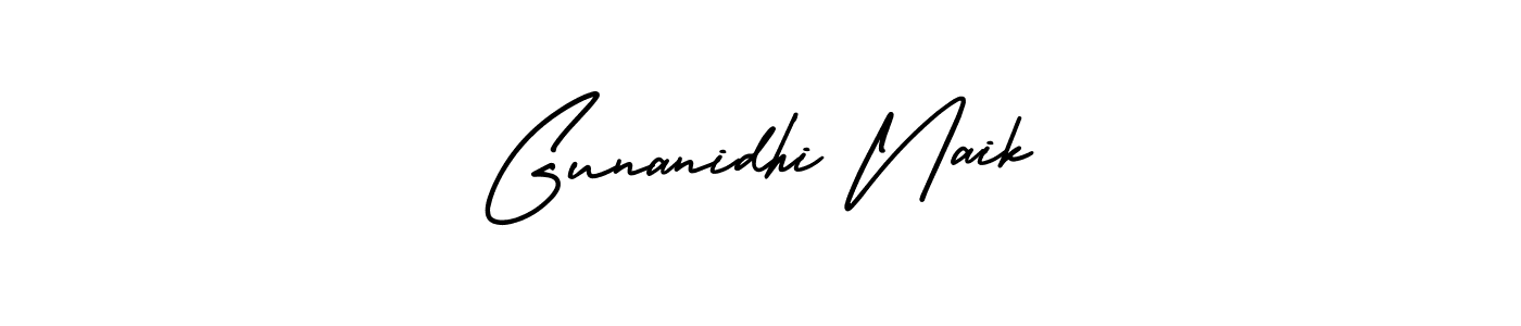 Make a beautiful signature design for name Gunanidhi Naik. Use this online signature maker to create a handwritten signature for free. Gunanidhi Naik signature style 3 images and pictures png