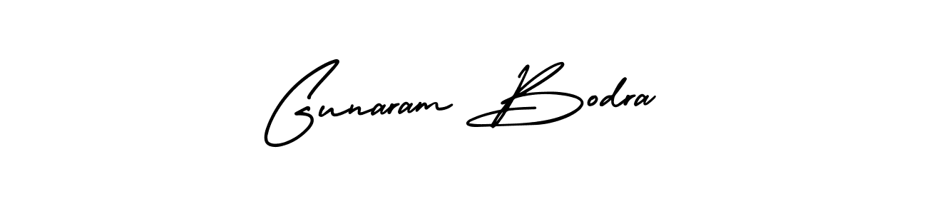 Use a signature maker to create a handwritten signature online. With this signature software, you can design (AmerikaSignatureDemo-Regular) your own signature for name Gunaram Bodra. Gunaram Bodra signature style 3 images and pictures png