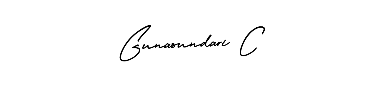 Similarly AmerikaSignatureDemo-Regular is the best handwritten signature design. Signature creator online .You can use it as an online autograph creator for name Gunasundari C. Gunasundari C signature style 3 images and pictures png