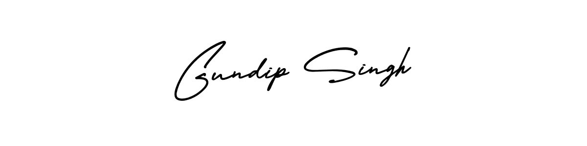 Best and Professional Signature Style for Gundip Singh. AmerikaSignatureDemo-Regular Best Signature Style Collection. Gundip Singh signature style 3 images and pictures png