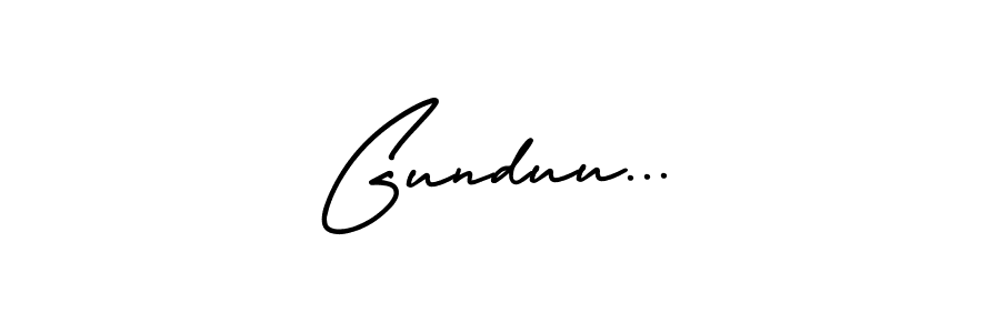 Similarly AmerikaSignatureDemo-Regular is the best handwritten signature design. Signature creator online .You can use it as an online autograph creator for name Gunduu.... Gunduu... signature style 3 images and pictures png