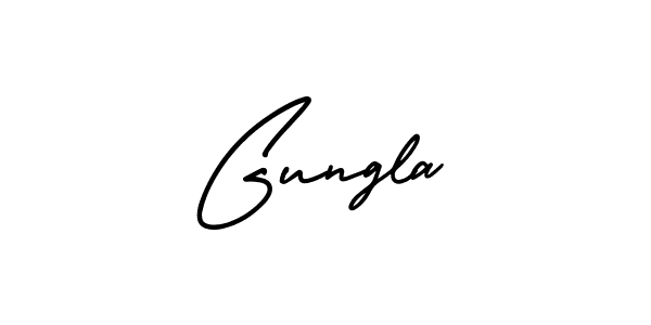 It looks lik you need a new signature style for name Gungla. Design unique handwritten (AmerikaSignatureDemo-Regular) signature with our free signature maker in just a few clicks. Gungla signature style 3 images and pictures png