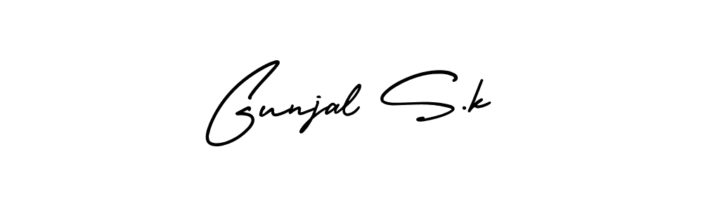 See photos of Gunjal S.k official signature by Spectra . Check more albums & portfolios. Read reviews & check more about AmerikaSignatureDemo-Regular font. Gunjal S.k signature style 3 images and pictures png