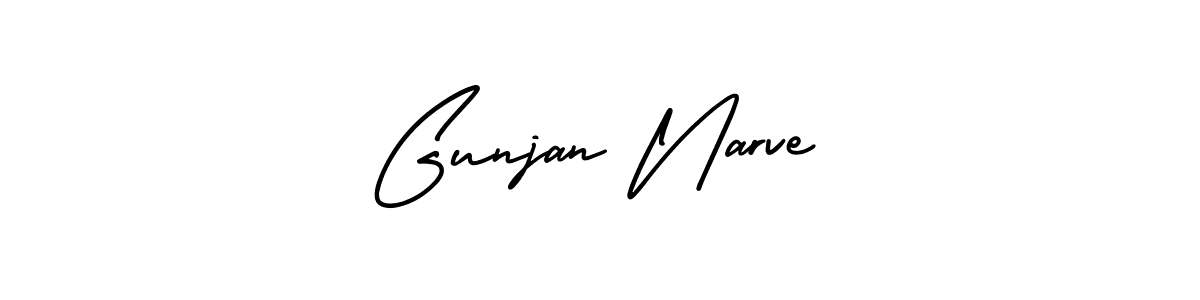 if you are searching for the best signature style for your name Gunjan Narve. so please give up your signature search. here we have designed multiple signature styles  using AmerikaSignatureDemo-Regular. Gunjan Narve signature style 3 images and pictures png