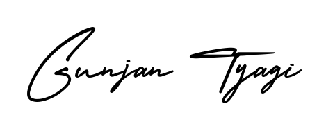 Build your personal autograph collection for name Gunjan Tyagi with AmerikaSignatureDemo-Regular design. Browse, select, and save your favorites. Gunjan Tyagi signature style 3 images and pictures png