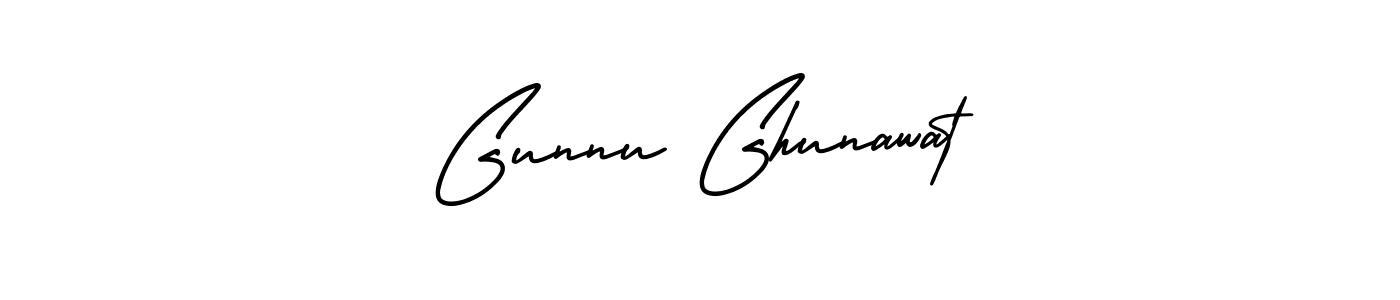 Best and Professional Signature Style for Gunnu Ghunawat. AmerikaSignatureDemo-Regular Best Signature Style Collection. Gunnu Ghunawat signature style 3 images and pictures png