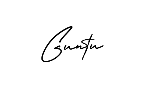 Best and Professional Signature Style for Guntu. AmerikaSignatureDemo-Regular Best Signature Style Collection. Guntu signature style 3 images and pictures png