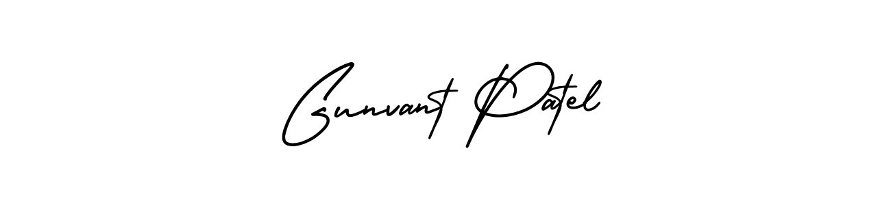 Best and Professional Signature Style for Gunvant Patel. AmerikaSignatureDemo-Regular Best Signature Style Collection. Gunvant Patel signature style 3 images and pictures png