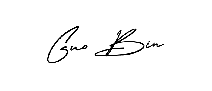 Make a beautiful signature design for name Guo Bin. Use this online signature maker to create a handwritten signature for free. Guo Bin signature style 3 images and pictures png