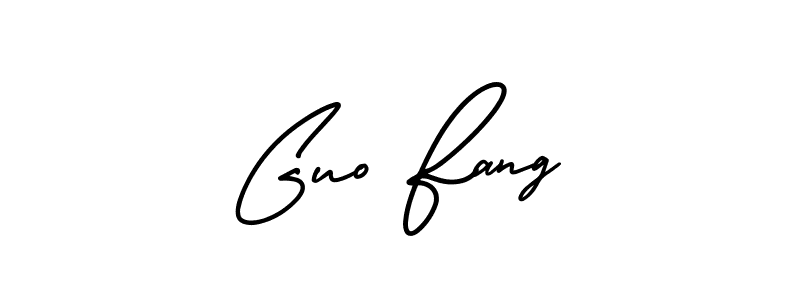 It looks lik you need a new signature style for name Guo Fang. Design unique handwritten (AmerikaSignatureDemo-Regular) signature with our free signature maker in just a few clicks. Guo Fang signature style 3 images and pictures png