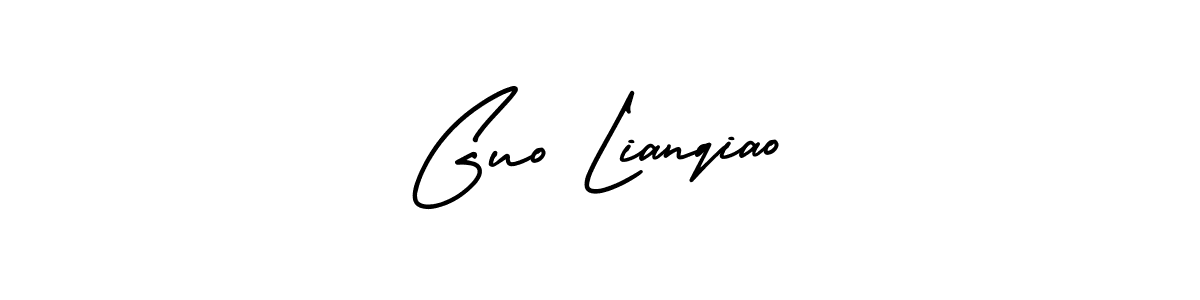 You can use this online signature creator to create a handwritten signature for the name Guo Lianqiao. This is the best online autograph maker. Guo Lianqiao signature style 3 images and pictures png