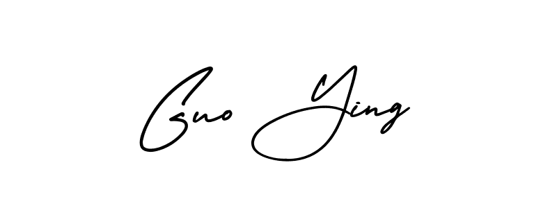 Make a beautiful signature design for name Guo Ying. Use this online signature maker to create a handwritten signature for free. Guo Ying signature style 3 images and pictures png