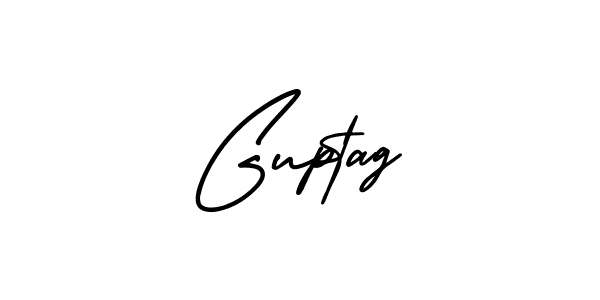 Make a short Guptag signature style. Manage your documents anywhere anytime using AmerikaSignatureDemo-Regular. Create and add eSignatures, submit forms, share and send files easily. Guptag signature style 3 images and pictures png