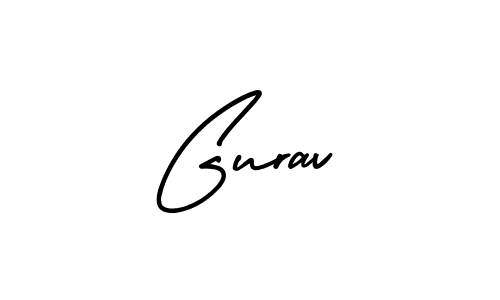 Make a beautiful signature design for name Gurav. Use this online signature maker to create a handwritten signature for free. Gurav signature style 3 images and pictures png