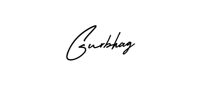 Gurbhag stylish signature style. Best Handwritten Sign (AmerikaSignatureDemo-Regular) for my name. Handwritten Signature Collection Ideas for my name Gurbhag. Gurbhag signature style 3 images and pictures png