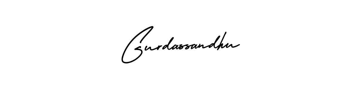 Make a beautiful signature design for name Gurdassandhu. With this signature (AmerikaSignatureDemo-Regular) style, you can create a handwritten signature for free. Gurdassandhu signature style 3 images and pictures png