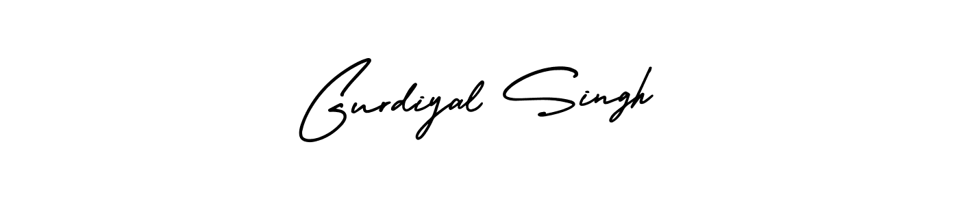 Make a beautiful signature design for name Gurdiyal Singh. With this signature (AmerikaSignatureDemo-Regular) style, you can create a handwritten signature for free. Gurdiyal Singh signature style 3 images and pictures png