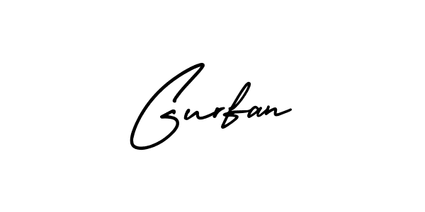 Best and Professional Signature Style for Gurfan. AmerikaSignatureDemo-Regular Best Signature Style Collection. Gurfan signature style 3 images and pictures png