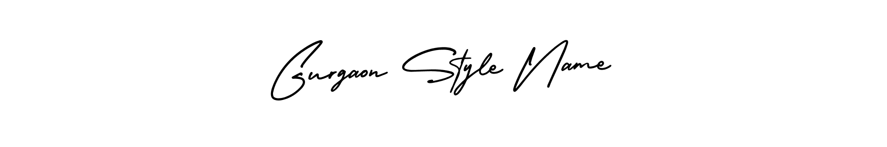 How to Draw Gurgaon Style Name signature style? AmerikaSignatureDemo-Regular is a latest design signature styles for name Gurgaon Style Name. Gurgaon Style Name signature style 3 images and pictures png