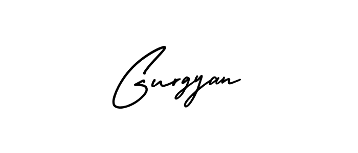 How to Draw Gurgyan signature style? AmerikaSignatureDemo-Regular is a latest design signature styles for name Gurgyan. Gurgyan signature style 3 images and pictures png