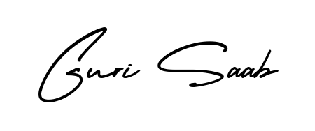 Download transparent PNG signature for name Guri Saab styled with AmerikaSignatureDemo-Regular font. Ready to paste directly into PDF and Word agreements. Guri Saab signature style 3 images and pictures png