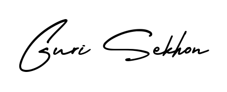 Create your official email sign-off with Guri Sekhon name in AmerikaSignatureDemo-Regular style. Crisp, clean, and perfectly legible across all screens. Guri Sekhon signature style 3 images and pictures png