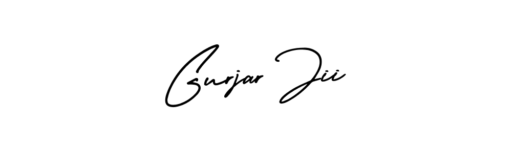 Also You can easily find your signature by using the search form. We will create Gurjar Jii name handwritten signature images for you free of cost using AmerikaSignatureDemo-Regular sign style. Gurjar Jii signature style 3 images and pictures png