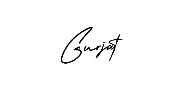 AmerikaSignatureDemo-Regular is a professional signature style that is perfect for those who want to add a touch of class to their signature. It is also a great choice for those who want to make their signature more unique. Get Gurjat name to fancy signature for free. Gurjat signature style 3 images and pictures png